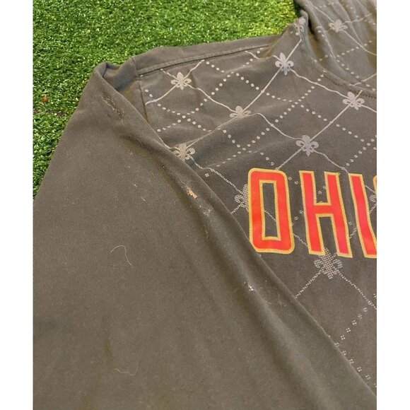 Ohio State Buckeyes hoodie mens extra large gray nike lightweight OSU 24 - Picture 7 of 14